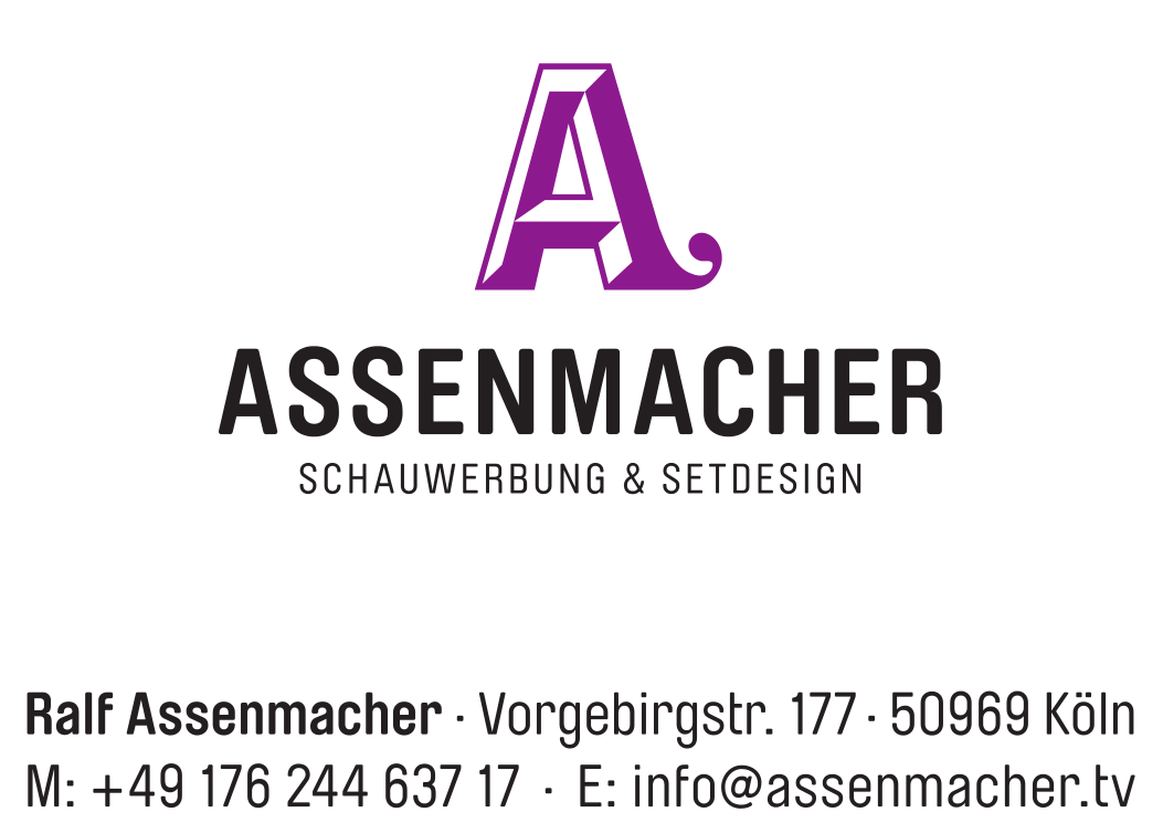 Assenmacher Schauwerbung & Setdesign